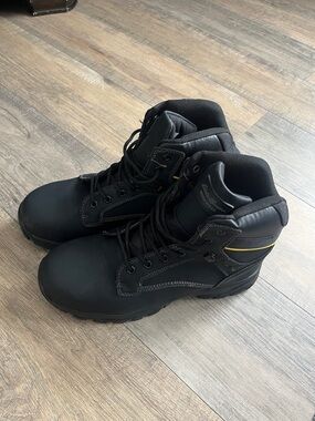 Eddie Bauer size 11 Mens Work-steel toe  Black Men's Boots NWOT